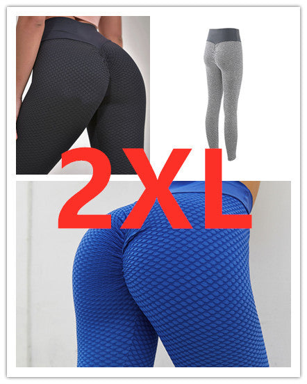 Plaid Leggings Fitness Yoga Pants Women's