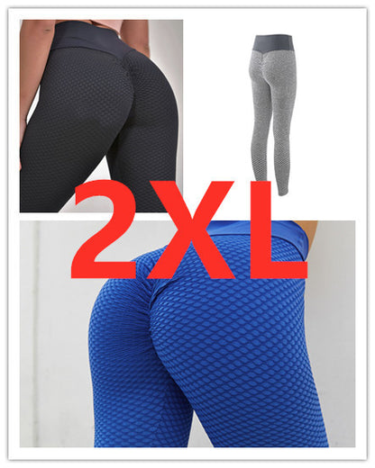 Plaid Leggings Fitness Yoga Pants Women's
