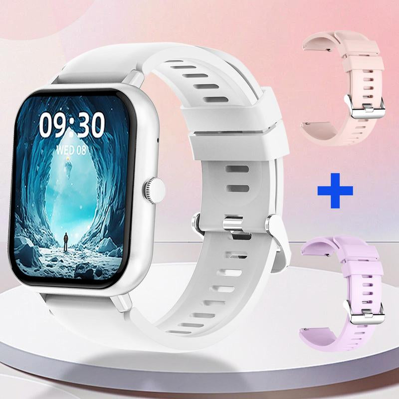 1.83" Touch Screen Smart Watch, Digital Fitness Watches with Call Function & 100+ Sports Modes, Multifunctional Electronic Fitness Watch, Smartwatch Watch, Wearable, Waterproof Smartwatch, Custom Wristwatch