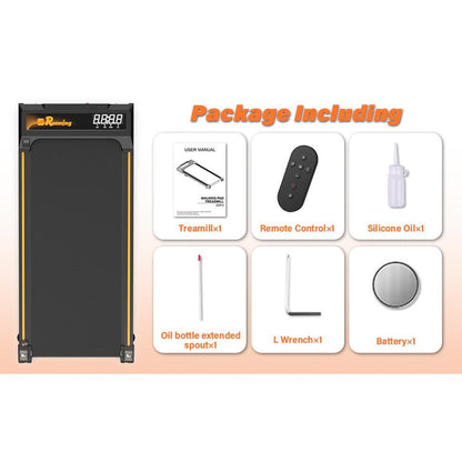 Treadmill With Remote Control, Easy-to-move Wheels, Display Screen, Three-level Incline, Suitable For Indoor Exercise And Aerobic Exercise