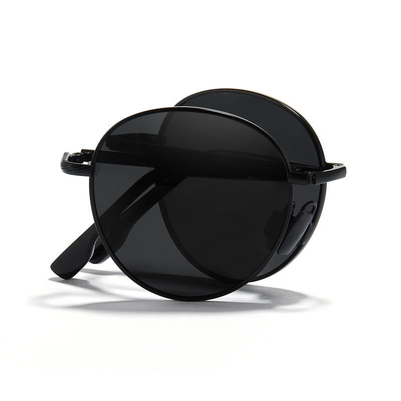 Outdoor Polarized Folding Sunglasses for Men and Women - Ultra-Light, Stylish Cat Eye Design with Polarized Lenses - Perfect for Sun Protection and Outdoor Activities!