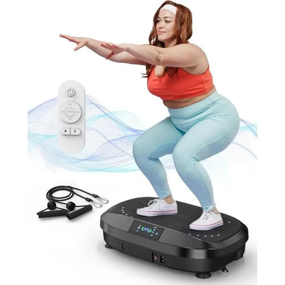 Popular- 4D & Oscillation Two Types Vibration Platform,Unique features, Whole Body Workout Vibration