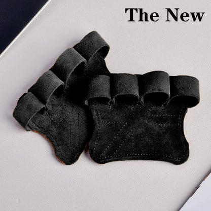 Leather Weight Lifting Training Gloves Palm Protection Women and Men