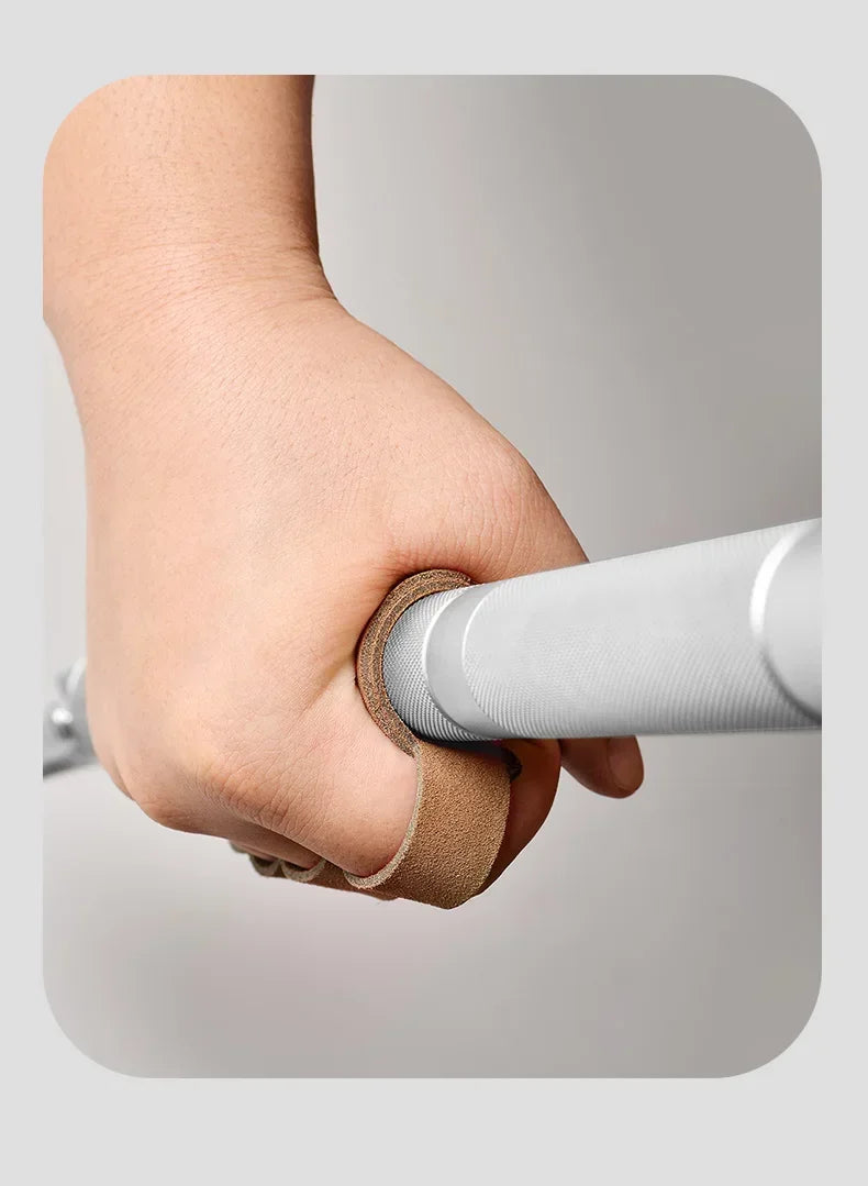 Leather Weight Lifting Training Gloves Palm Protection Women and Men