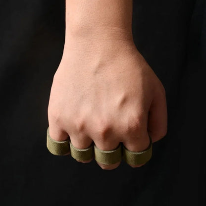 Leather Weight Lifting Training Gloves Palm Protection Women and Men