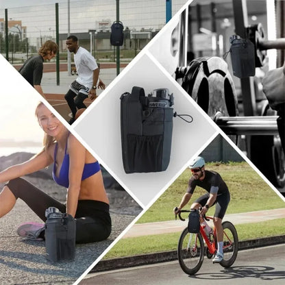 Super Strong Magnetic Gym Bag for Phone Water Bottle Portable l