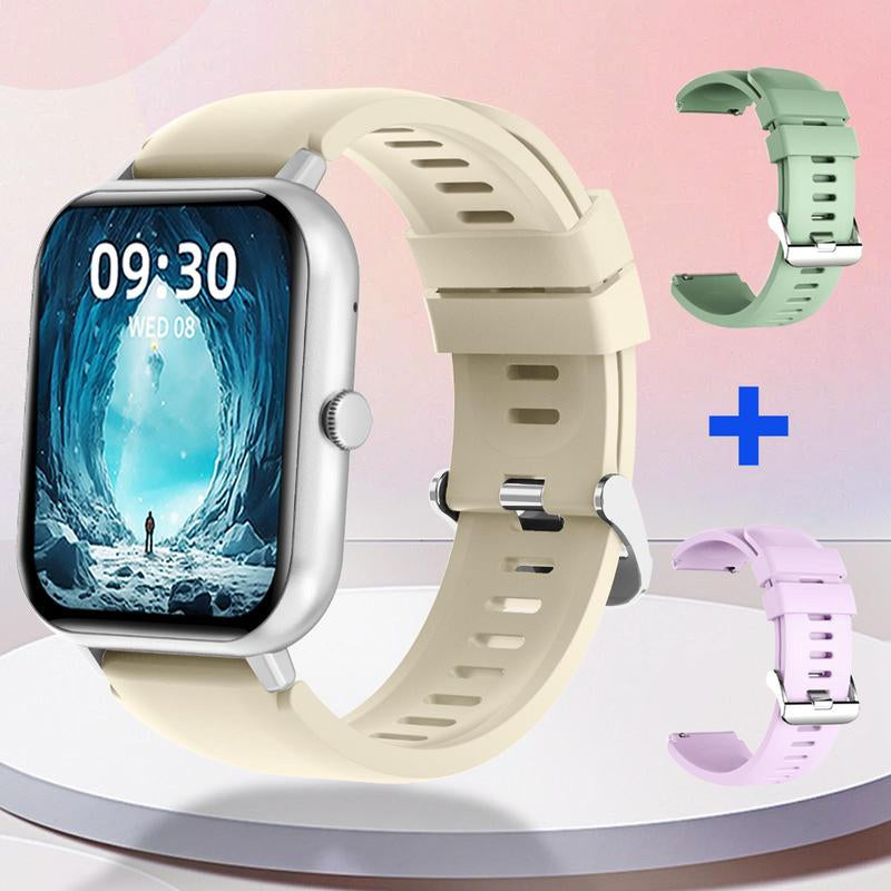 1.83" Touch Screen Smart Watch, Digital Fitness Watches with Call Function & 100+ Sports Modes, Multifunctional Electronic Fitness Watch, Smartwatch Watch, Wearable, Waterproof Smartwatch, Custom Wristwatch