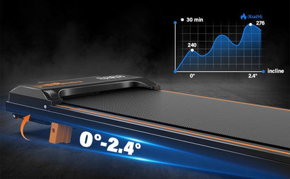 Treadmill With Remote Control, Easy-to-move Wheels, Display Screen, Three-level Incline, Suitable For Indoor Exercise And Aerobic Exercise